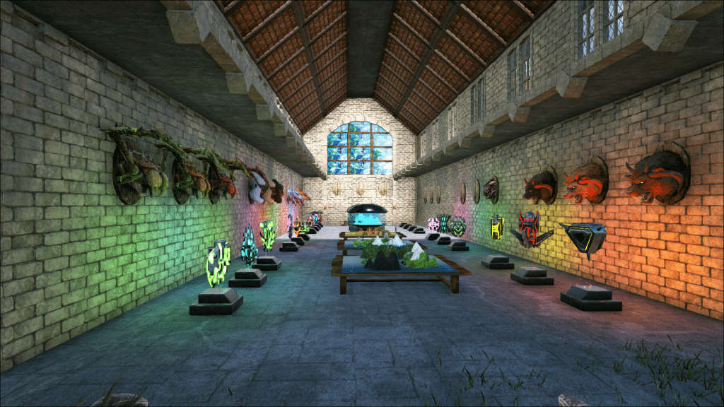 Our trophy hall on Ark: Valguero