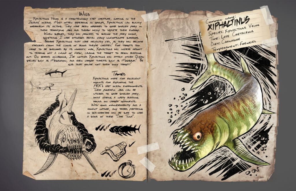 ARK: Additions - Xiphactinus Dossier