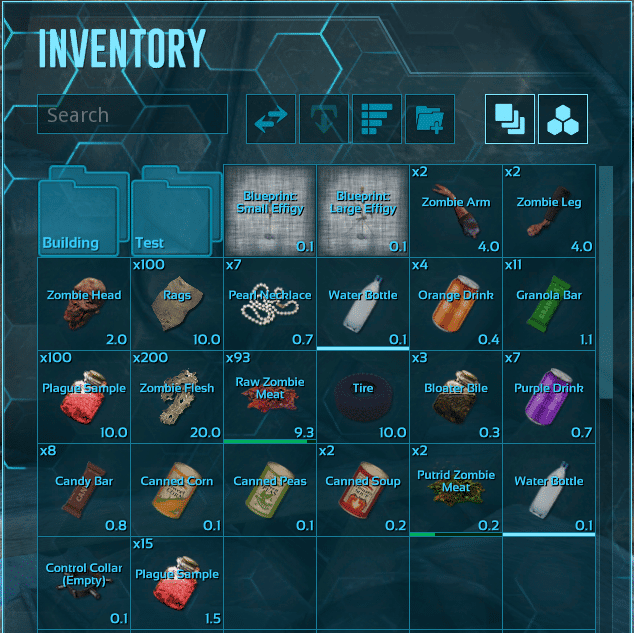 Dead Survival Crafting Items