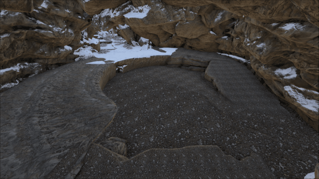No Name Snowy Cave