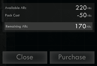 ARc Currency in use